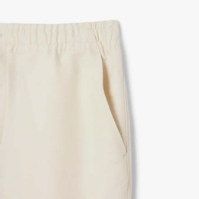 Herren-Leinenhose aus Twill in Regular Fit