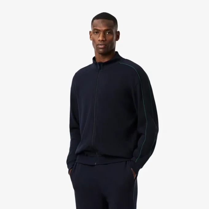Herren-Lounge-Sweatshirt mit Reißverschluss