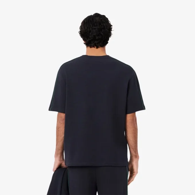 Herren-Lounge-T-Shirt mit Struktur