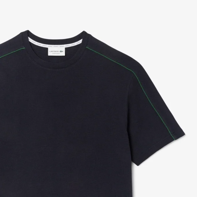 Herren-Lounge-T-Shirt mit Struktur
