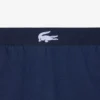Herren-Loungewear-Shorts aus Fleece mit geradem Schnitt