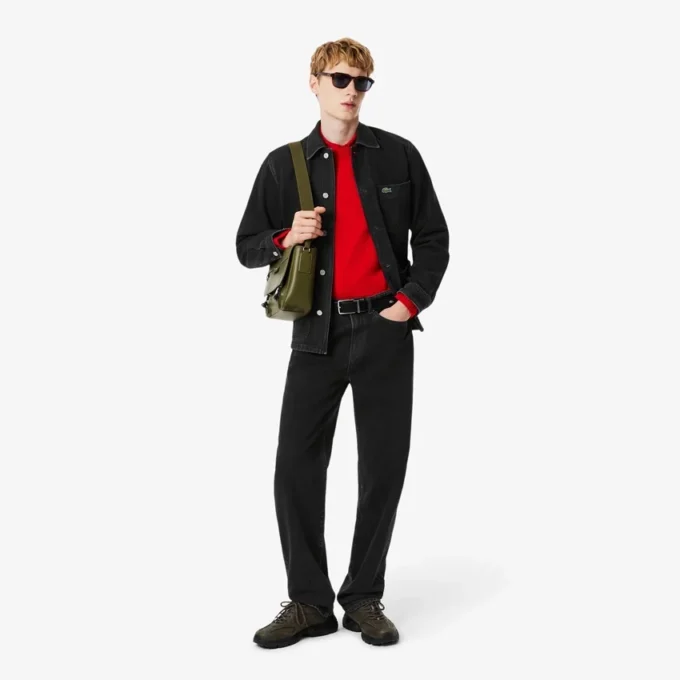 Herren-Overshirt aus schwerem Baumwoll-Denim
