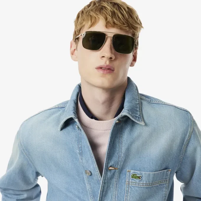 Herren-Overshirt aus schwerem Baumwoll-Denim