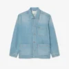 Herren-Overshirt aus schwerem Baumwoll-Denim