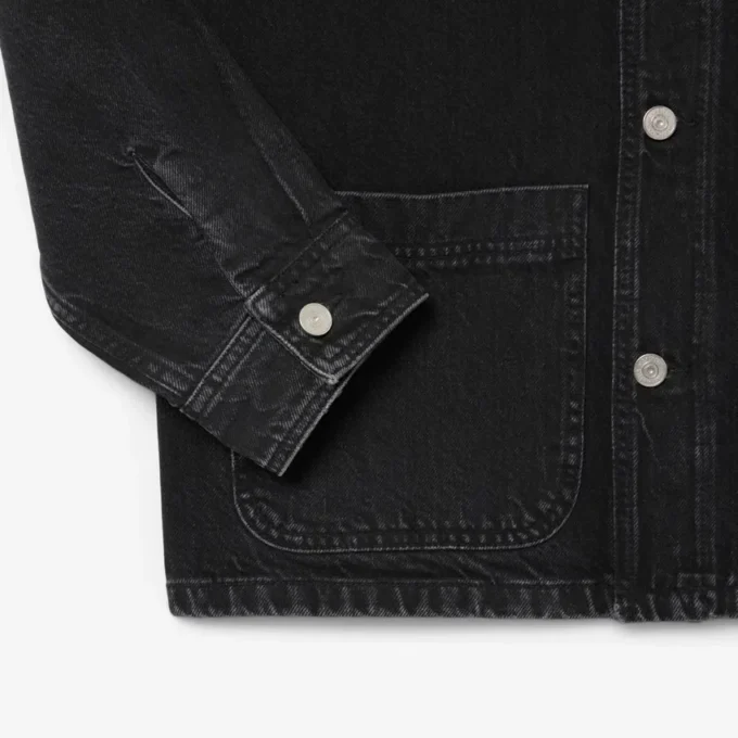 Herren-Overshirt aus schwerem Baumwoll-Denim