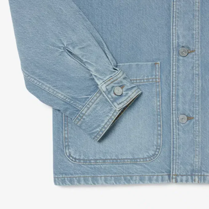 Herren-Overshirt aus schwerem Baumwoll-Denim