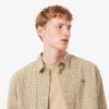 Herren-Oversize-Overshirt aus schwerer Baumwolle mit Karomuster