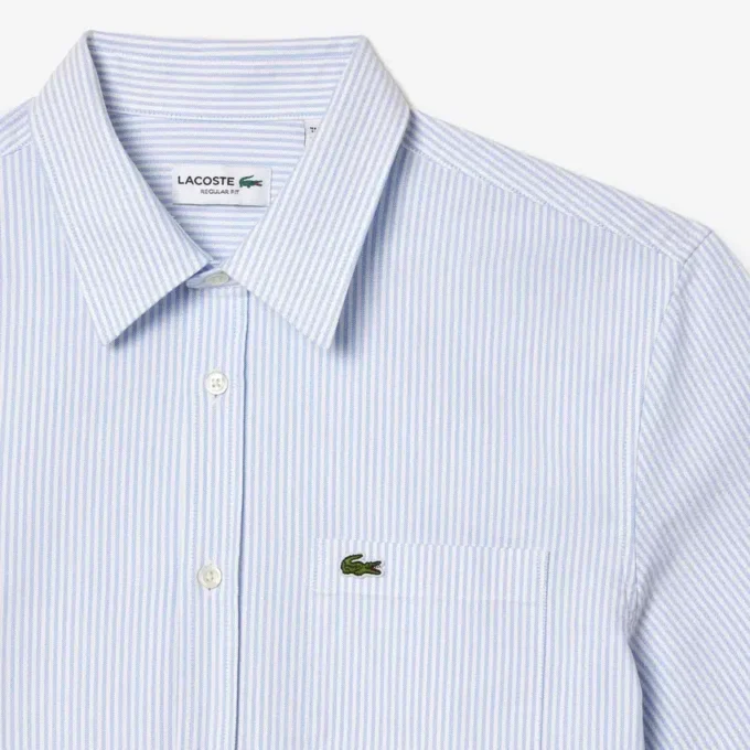 Herren-Oxfordhemd mit kurzen Ärmeln in Regular Fit