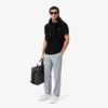 Herren-Poloshirt aus Baumwoll-Blend in Regular Fit