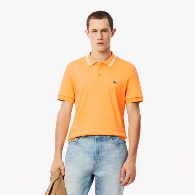 Herren-Poloshirt aus Pima-Baumwolle in Regular Fit