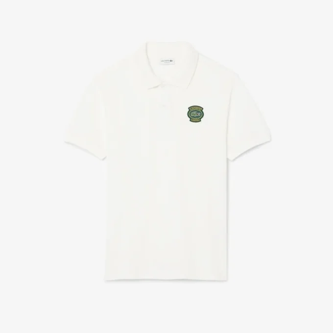 Herren-Poloshirt „Classic Fit Petit Piqua Badge“