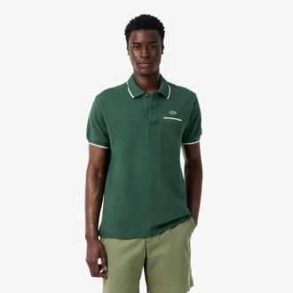 Herren-Poloshirt „Classic Fit Pocket Accent L.12.12“