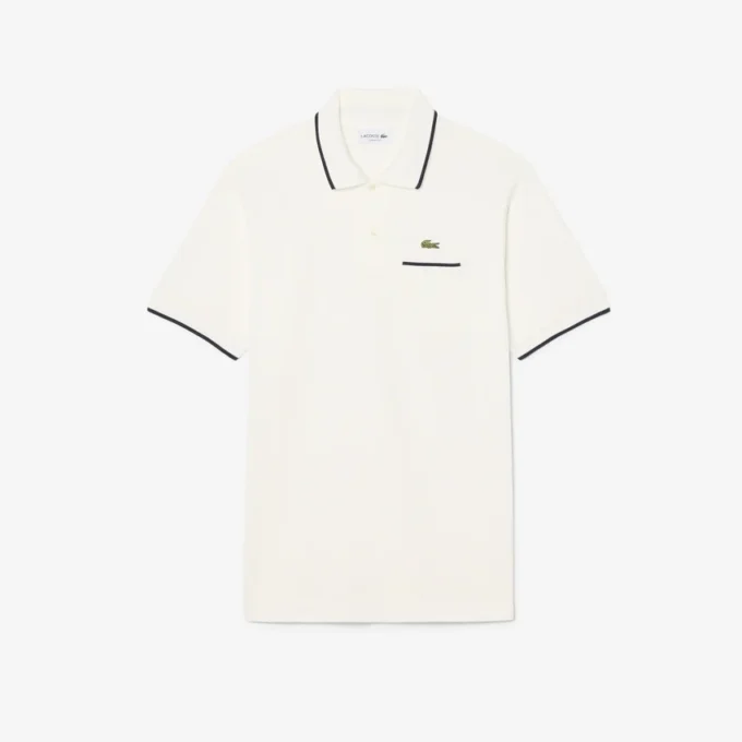 Herren-Poloshirt „Classic Fit Pocket Accent L.12.12“