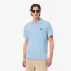 Herren-Poloshirt in klassischer Passform mit Krokodil-Piqué-Muster