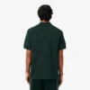 Herren-Poloshirt in klassischer Passform mit Krokodil-Piqué-Muster