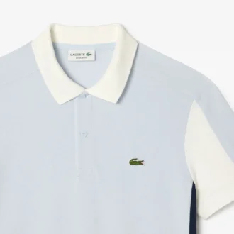 Herren-Poloshirt in Regular Fit mit Farbblock-Design
