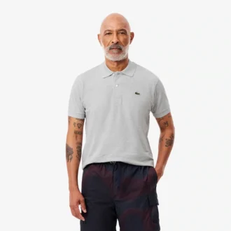 Herren-Poloshirt L.12.12 in klassischer Passform, meliert