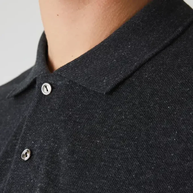 Herren-Poloshirt L.12.12 in klassischer Passform, meliert