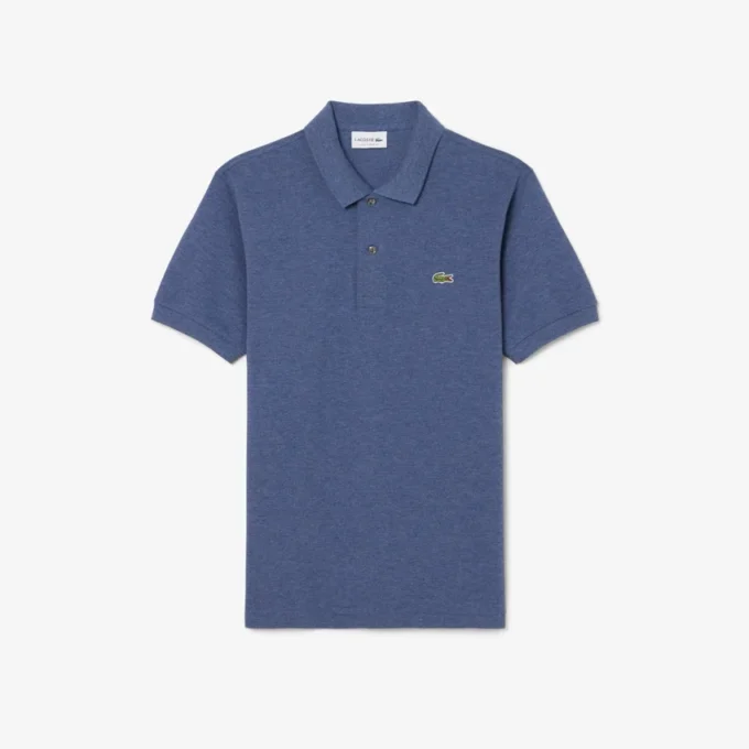 Herren-Poloshirt L.12.12 in klassischer Passform, meliert