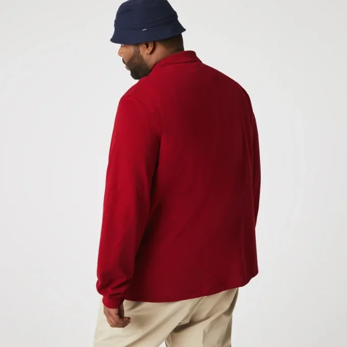 Herren-Poloshirt L.12.12 mit Langarm in klassischer Passform