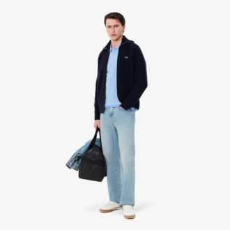 Herren-Poloshirt L.12.12 mit Langarm in klassischer Passform