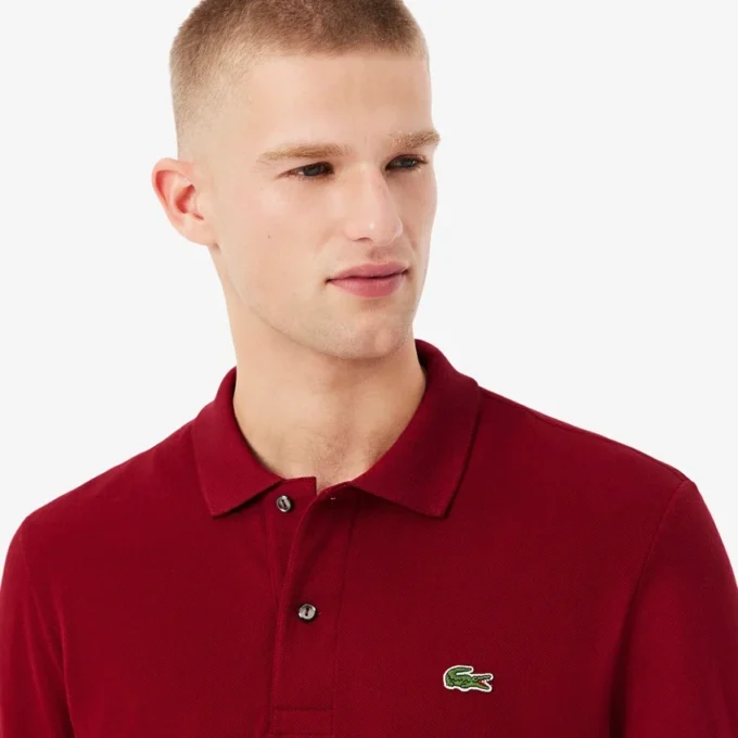 Herren-Poloshirt L.12.12 mit Langarm in klassischer Passform