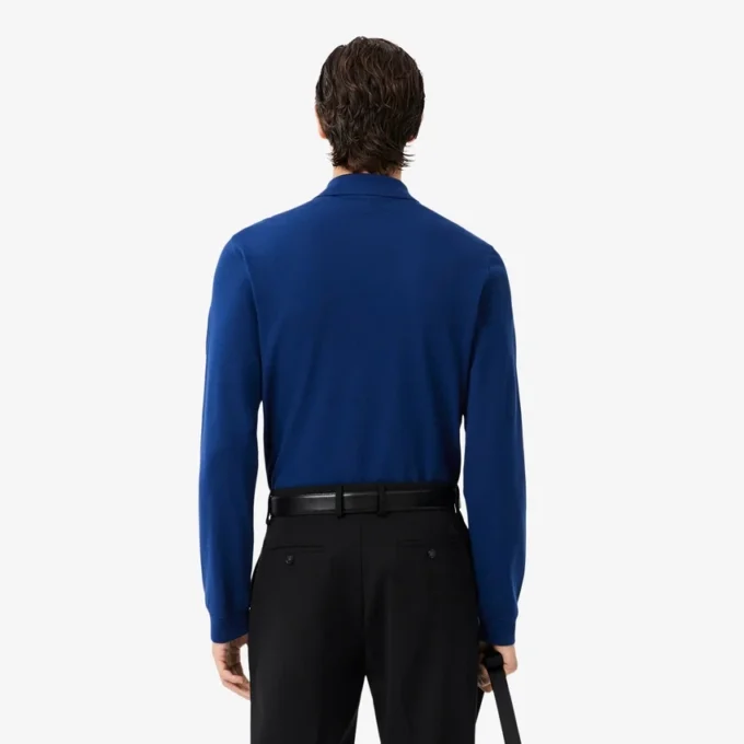 Herren-Poloshirt L.12.12 mit Langarm in klassischer Passform