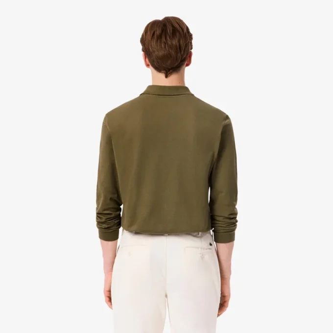 Herren-Poloshirt L.12.12 mit Langarm in klassischer Passform
