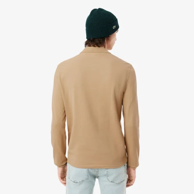 Herren-Poloshirt L.12.12 mit Langarm in klassischer Passform