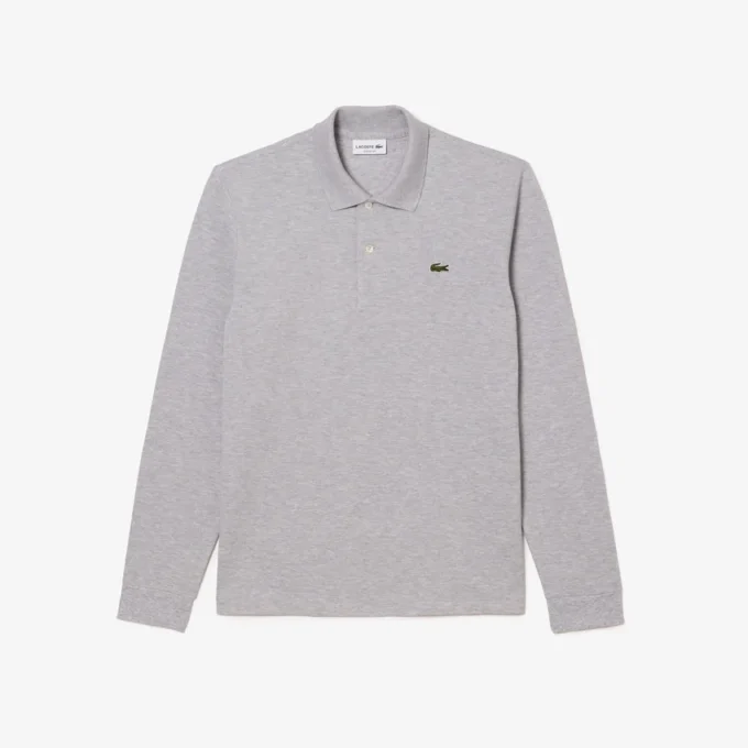 Herren-Poloshirt L.12.12 mit Langarm in klassischer Passform