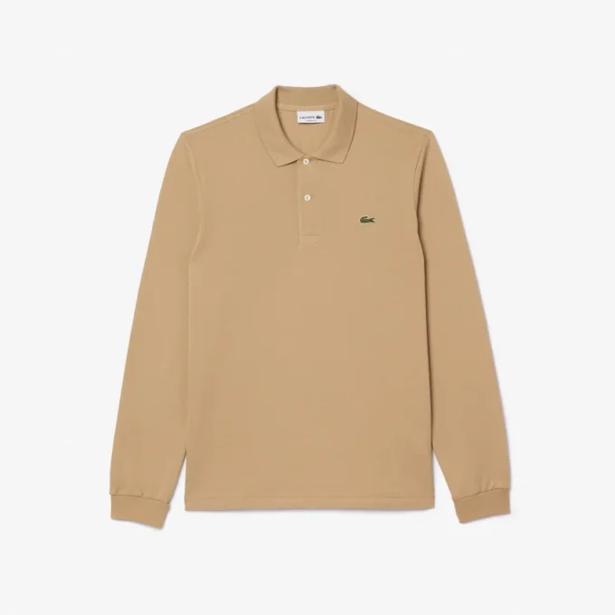 Herren-Poloshirt L.12.12 mit Langarm in klassischer Passform