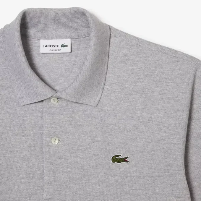 Herren-Poloshirt L.12.12 mit Langarm in klassischer Passform
