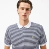 Herren-Poloshirt L.12.12 mit Streifenmuster in klassischer Passform