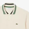 Herren-Poloshirt „Made in France“ mit klassischer Passform und gestreiftem Kragen