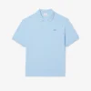 Herren-Poloshirt mit lockerer Passform und schwerem Piqué