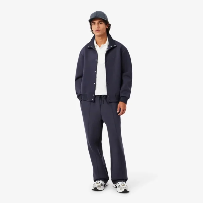 Herren-Poloshirt „Paris Classic Fit“ mit offenem Kragen und Stickerei