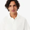Herren-Poloshirt „Paris Classic Fit“ mit offenem Kragen und Stickerei