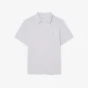 Herren-Poloshirt „Paris Classic Fit“ mit offenem Kragen und Stickerei