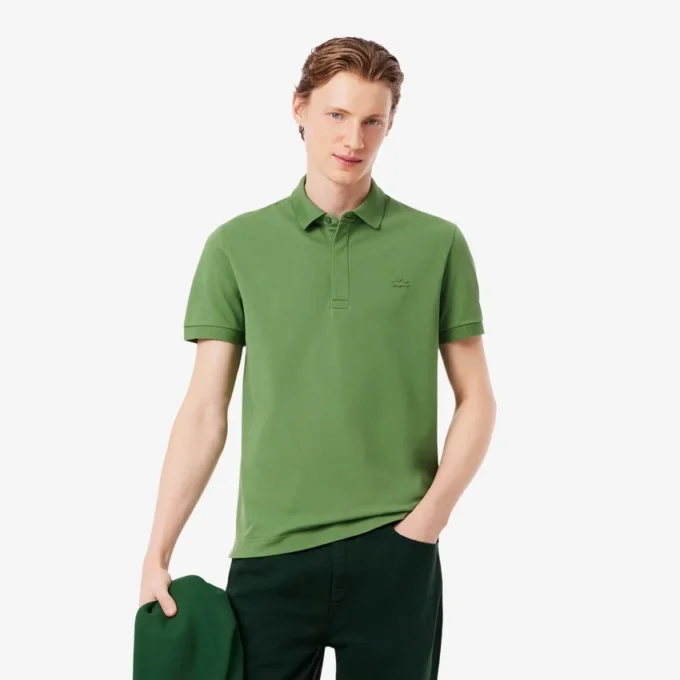 Herren-Poloshirt „Paris Stretch Piqua“ in Regular Fit