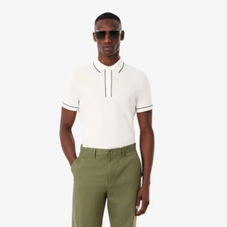 Herren-Poloshirt „Paris Stretch Piqua“ in Regular Fit