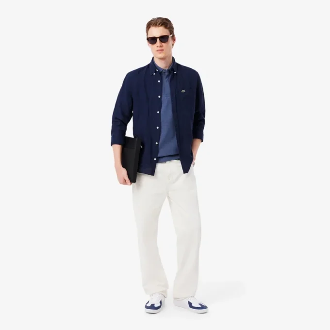 Herren-Poloshirt „Paris Stretch Piqua“ in Regular Fit