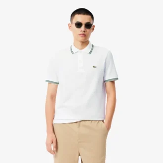 Herren-Poloshirt „Regular Fit Trim Accent L.12.12“