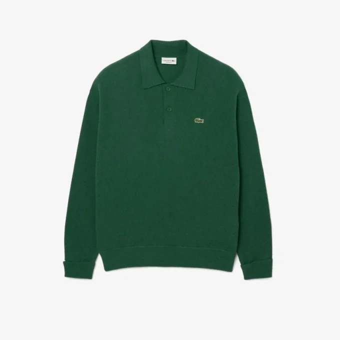 Herren-Poloshirts aus Wolle in Relaxed Fit