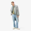 Herren-Poloshirts mit geripptem Strickkragen
