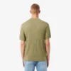 Herren-Poloshirts mit geripptem Strickkragen