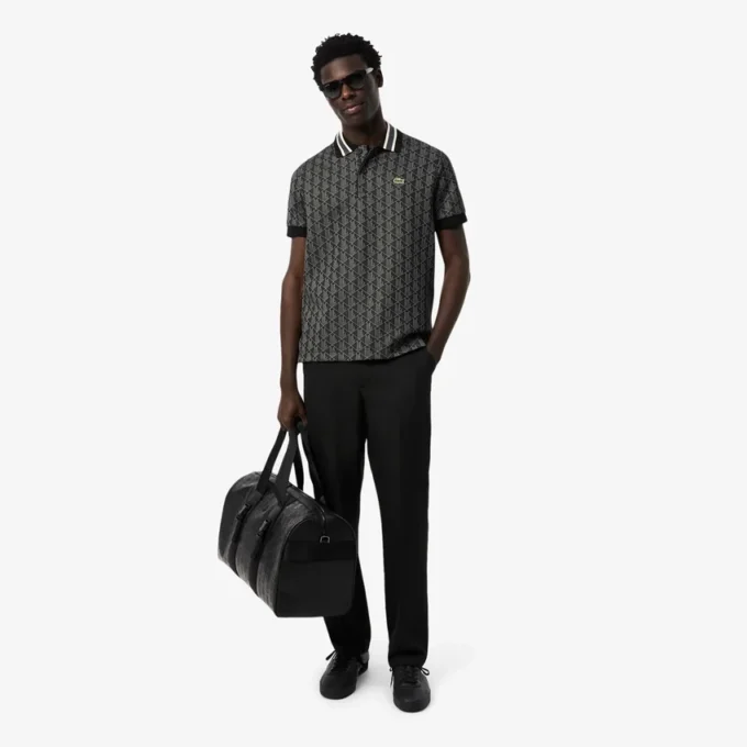 Herren-Poloshirts mit klassischer Passform und Monogramm
