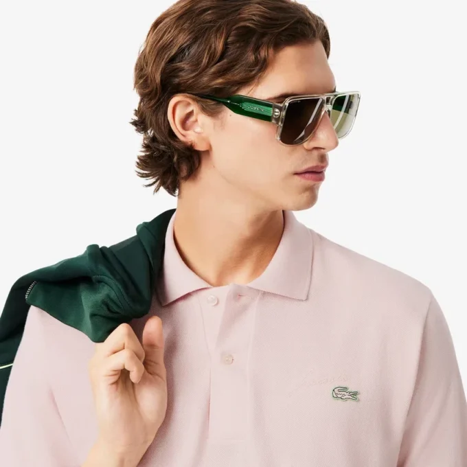 Herren-Poloshirts mit klassischer Passform und Stickerei-Detail