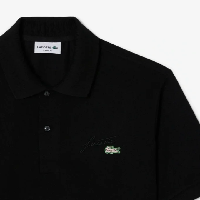 Herren-Poloshirts mit klassischer Passform und Stickerei-Detail