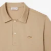 Herren-Poloshirts mit offenem Kragen und Stickerei im Paris Classic Fit Herren-Poloshirts mit offenem Kragen und Stickerei im Paris Classic Fit