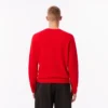 Herren-Pullover aus 3D-Strick mit Rundhalsausschnitt